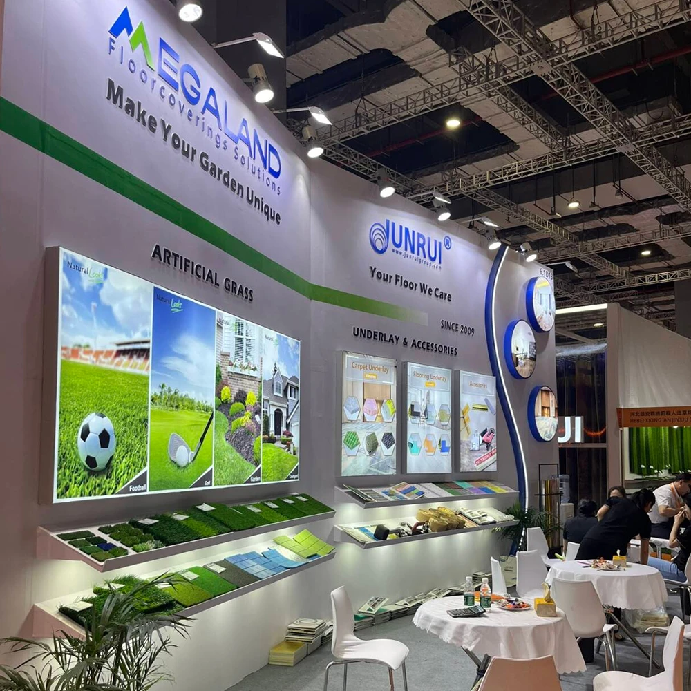 Junrui Shines at the Shanghai Flooring Expo with a Double-Act for Indoors and Outdoors!